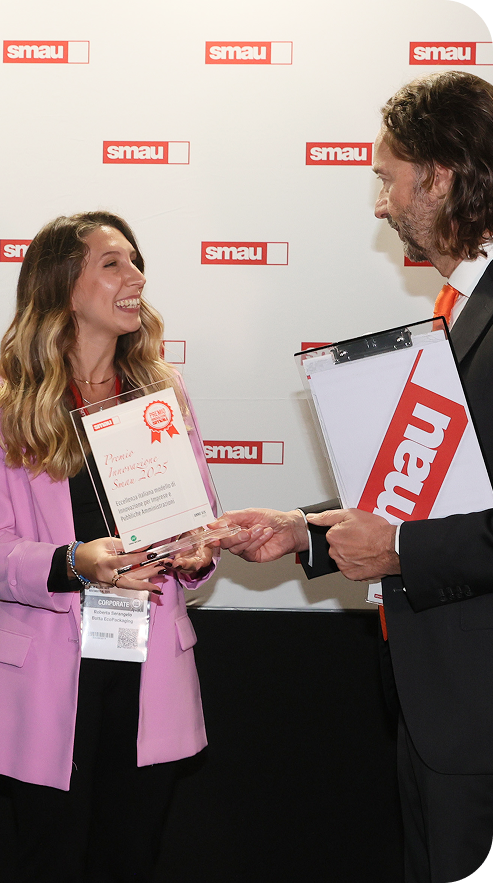 BOTTA receiving an industry recognition