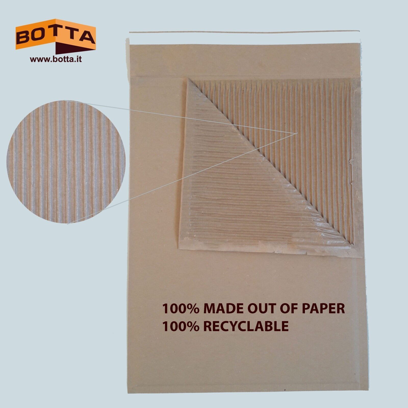 Corrugated PaperPadded Envelopes BOTTA Packaging