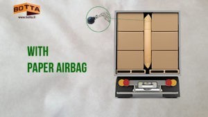 dunnage bag botta packaging - paper airbag