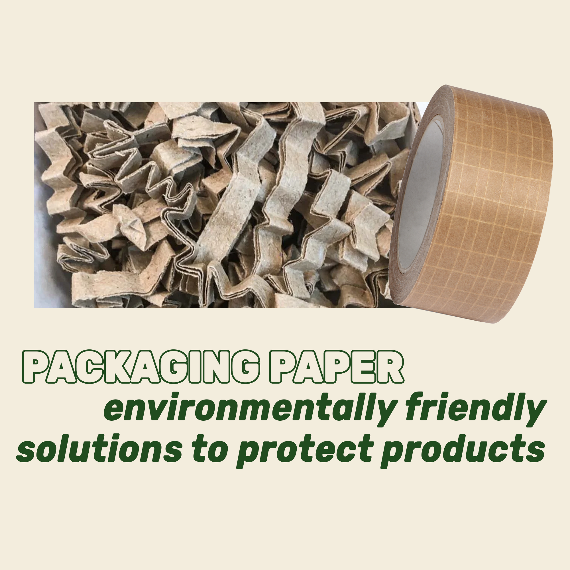 packaging paper - enviromentally friendly solutions to protect products
