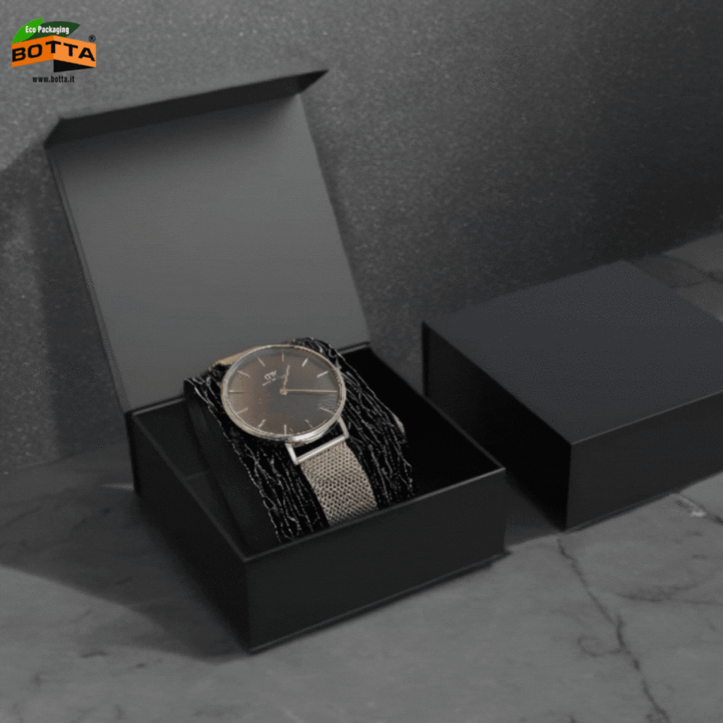 BOTTA EcoPacking: la sostenibilità anche nel settore del lusso con Eco-Paper Watch Holder