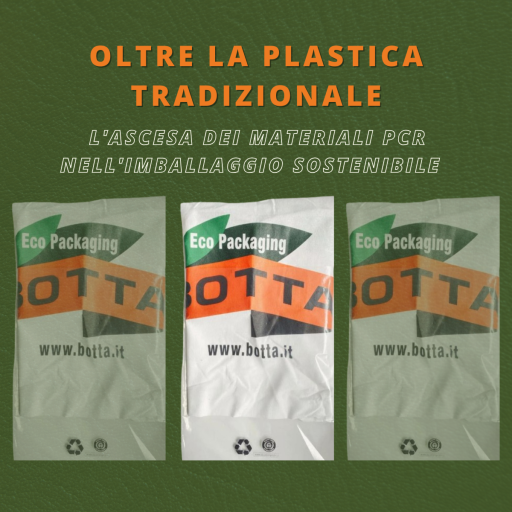 Oltre la plastica tradizionale: l’ascesa dei materiali PCR nell’imballaggio sostenibile