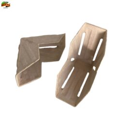 molded fiber corner protector, pulp paper packaging, eco-friendly packaging