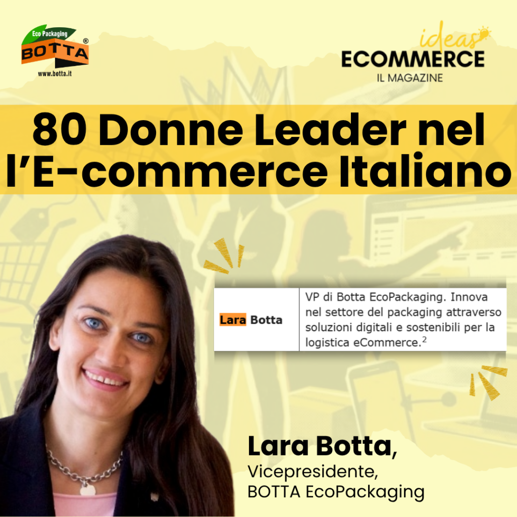 Ecommerce Ideas: Lara Botta Nominata tra 80 Donne Leader nell’E-commerce Italiano