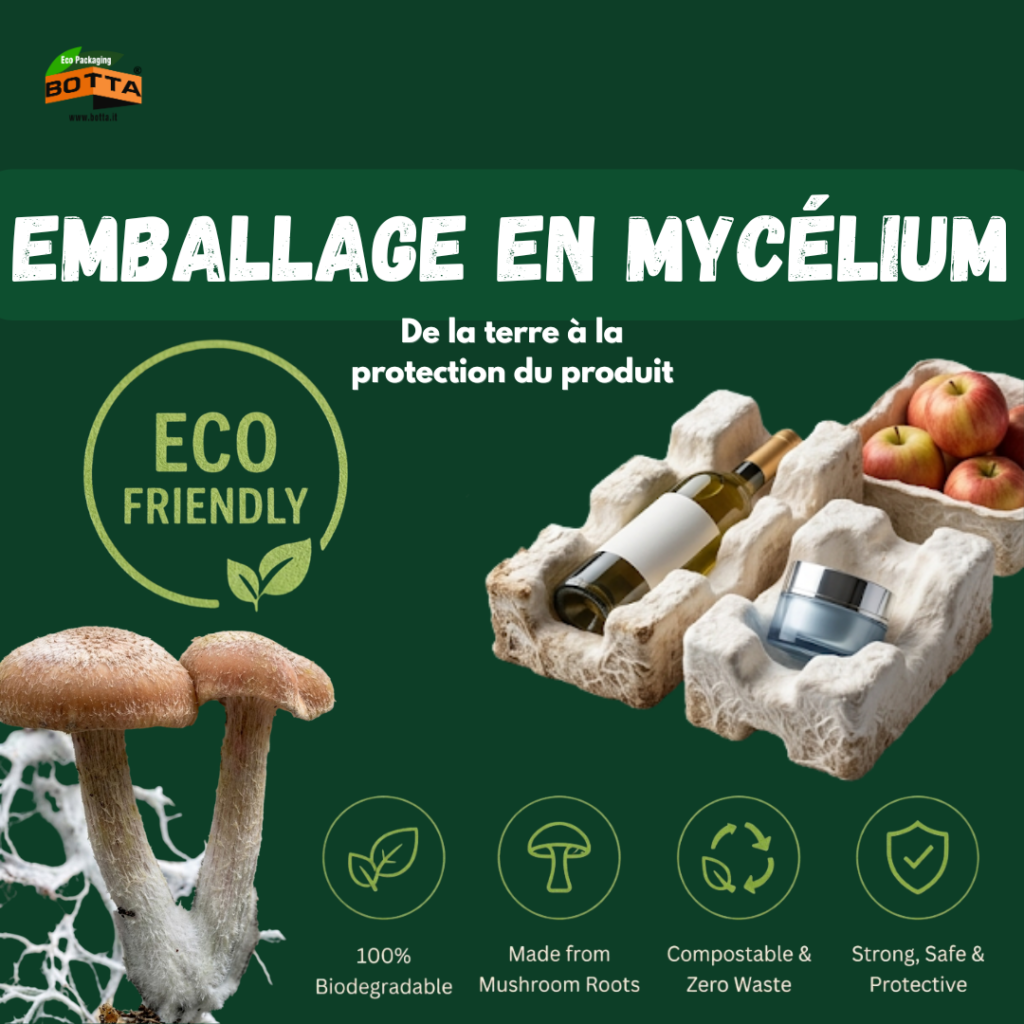 L’emballage en mycélium : L&rsquo;éco-innovation dans les cales de protection