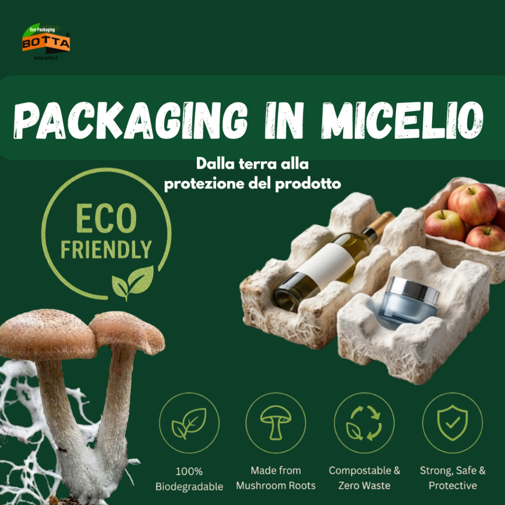 Packaging in Micelio: L’Eco-Innovazione negli Inserti Protettivi